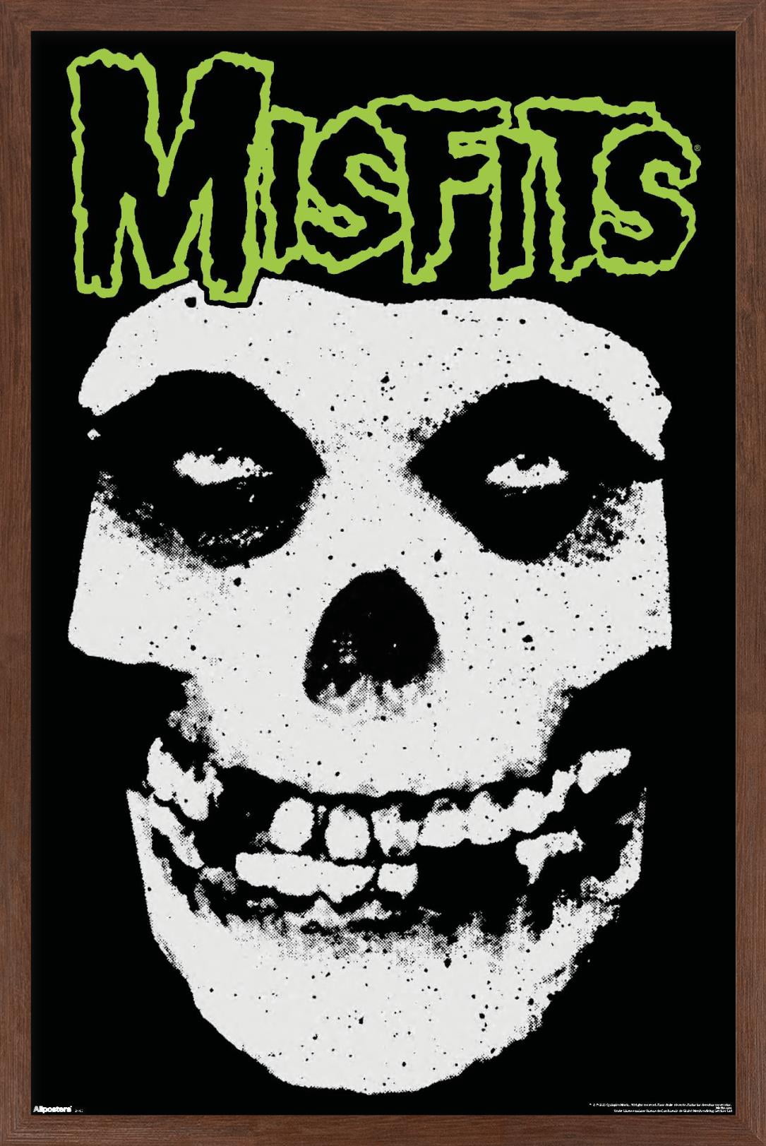 90s デッドストックMISFITS 大判ポスター Misfits-Classic-Fiend-Splatter