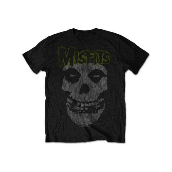 Misfits Classic Vintage Black T-Shirt - New, Soft Cotton for Casual Wear