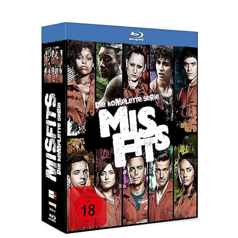 Misfits (Complete Series) - 10-Disc Box Set [ Blu-Ray, Reg.A/B/C