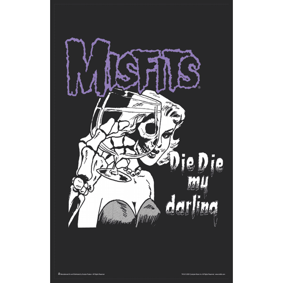 Misfits - Die Die My Darling Mini Poster- 11" x 17"