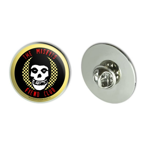 Misfits Fiend Club Logo Metal 1.1" Tie Tack Hat Lapel Pin Pinback