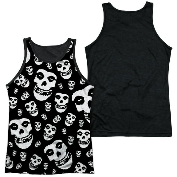 Misfits - Fiends All Over - Black Back Tank Top - Medium