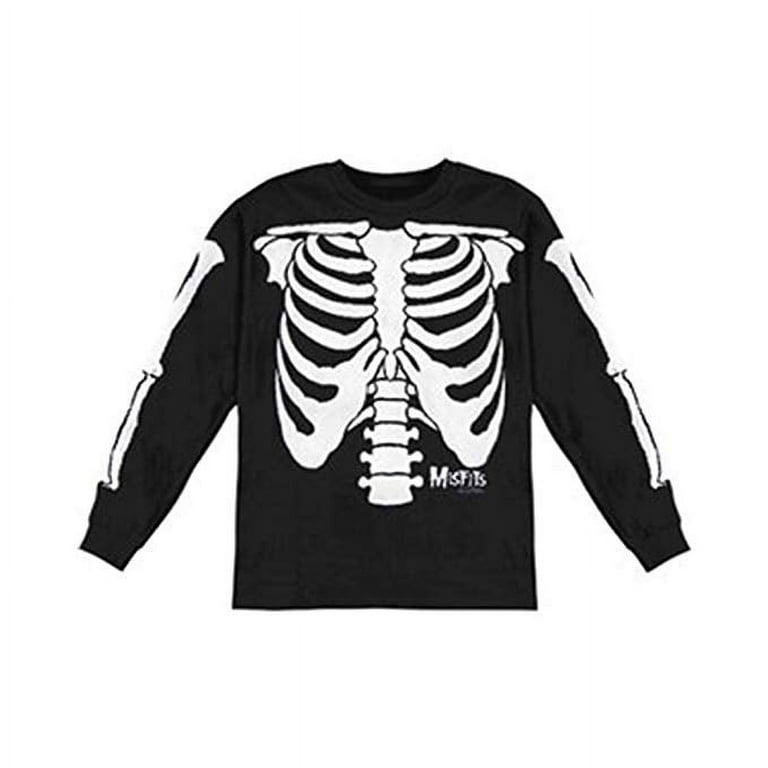 90s Misfits スケルトンTシャツ ブラックフラッグ DANZIG Misfits Glenn Danzig Horror Business Skeleton Short Sleeve T