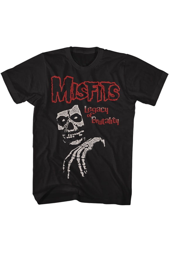 Misfits Legacy Of Brutality Black Adult S/S Tshirt M