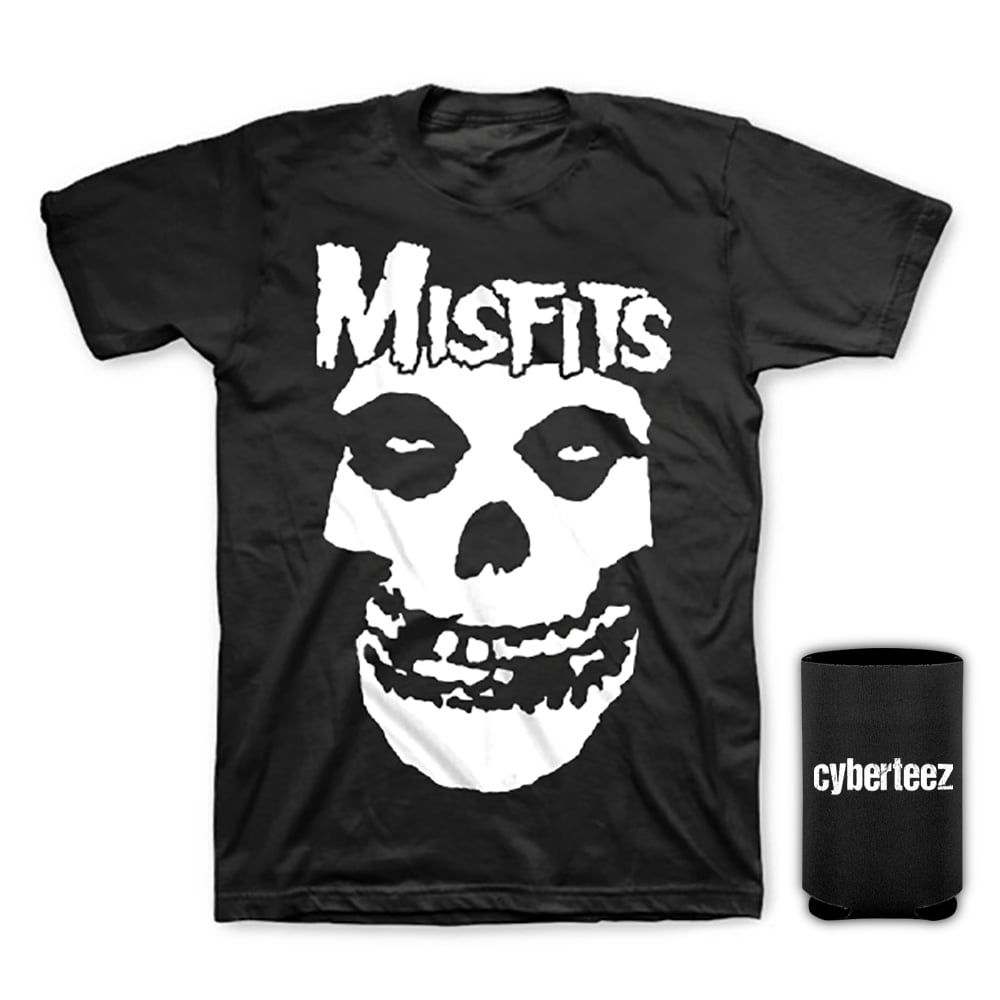 Misfits Logo And Fiend Skull T-Shirt + Coolie (L) - Walmart.com