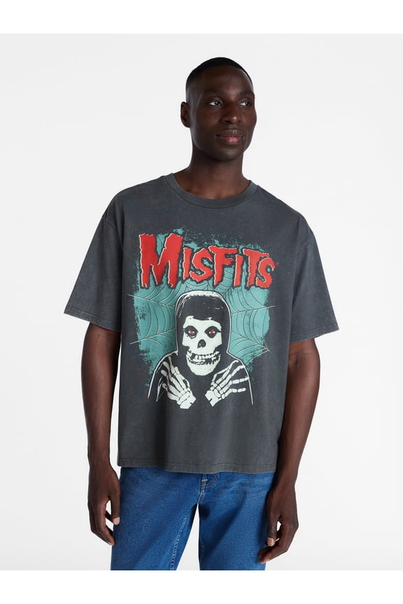 Men’s Mineral Washed Graphic Tee, Sizes XS-3XL