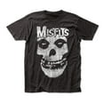 thumbnail image 1 of Misfits Men's Distressed Skull T-Shirt Black S, 1 of 1