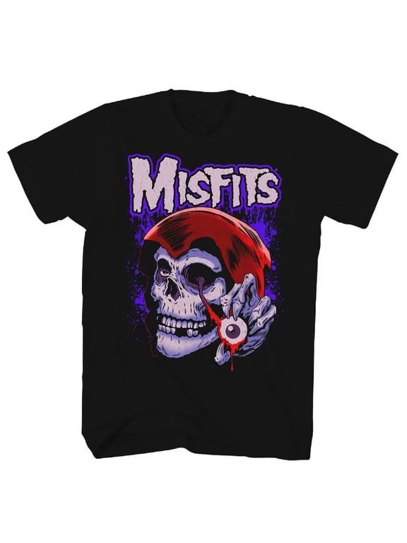 Misfits Men's Evil Eye T-Shirt Black Medium | Officially Licensed Merchandise