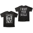 thumbnail image 1 of Misfits Men's Skeleton Hands T-Shirt Black X-Large | Officially Licensed Merchandise, 1 of 7