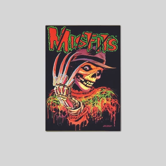 Misfits Nightmare Fiend Blacklight Poster Size 24''x36'' GoldenGate JSC