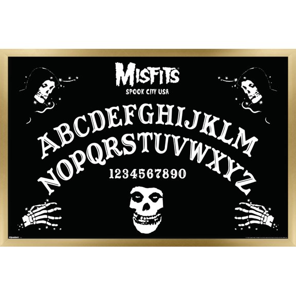 Misfits - Ouija Wall Poster, 22.375" x 34" Framed
