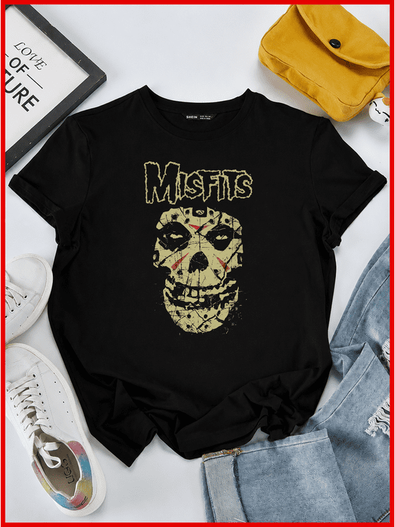 Misfits Rock Tour Merch Horror Punk Danzig Doyle Jerry Only Unisex T-Shirt V60164, S-5XL