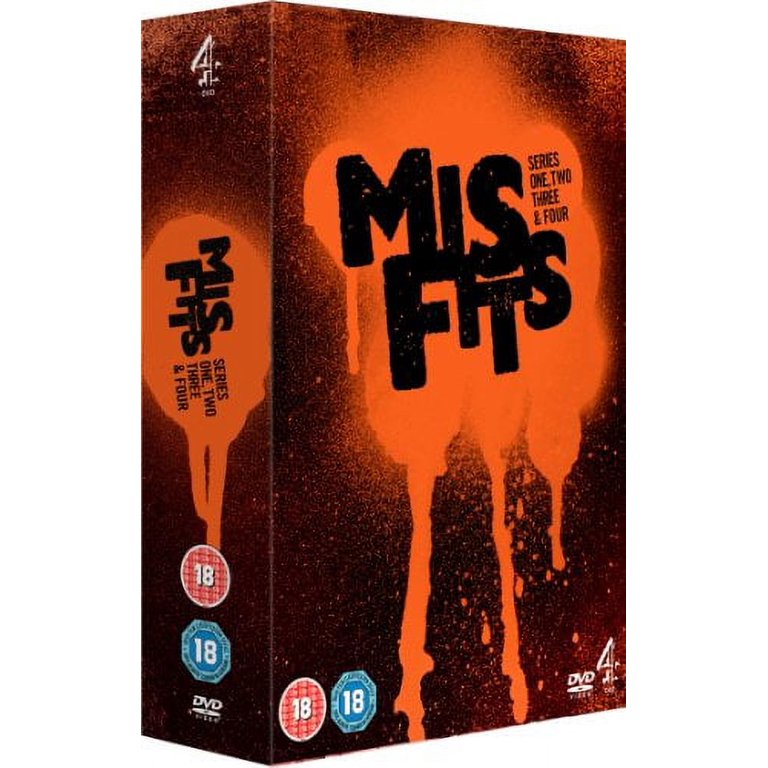 Misfits (Series 1 - 4) - 9-DVD Box Set ( Mis fits: Series One, Two