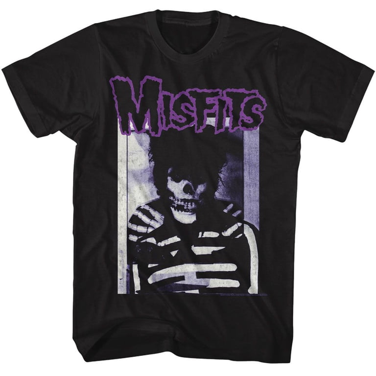 Misfits Skeleton Black Adult S/S Tshirt S - Walmart.com