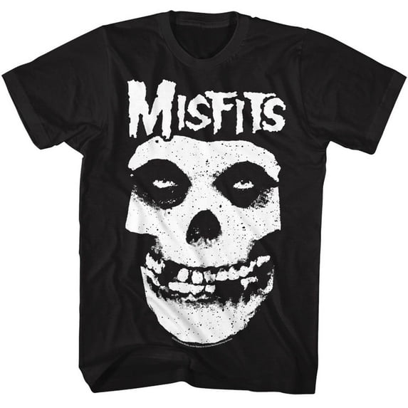 Misfits Skull Black Adult T-Shirt 4Xlt