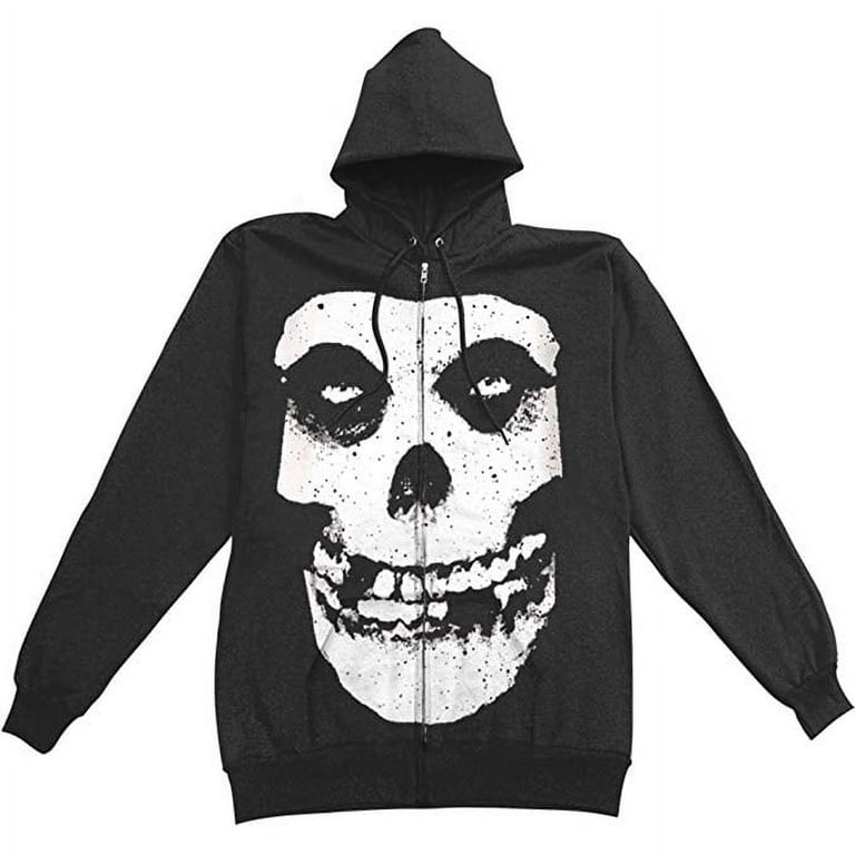 Misfits Skull Fiend Zip Hoodie - Walmart.com