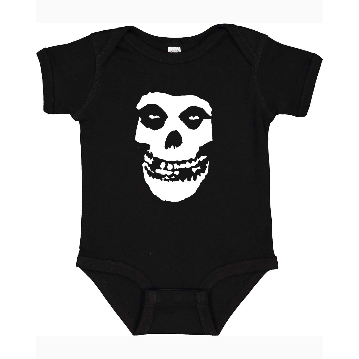 Misfits Skull Glow Infant Baby Onesie Romper