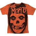 thumbnail image 1 of Misfits Stencil Skull Big Print Subway Shirt  Danzig, 1 of 1