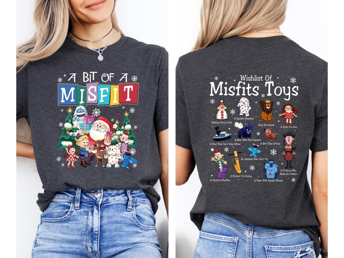 Misfits Toys Christmas Tshirt, Rudolphs The Red Nosed Reindeer Shirt