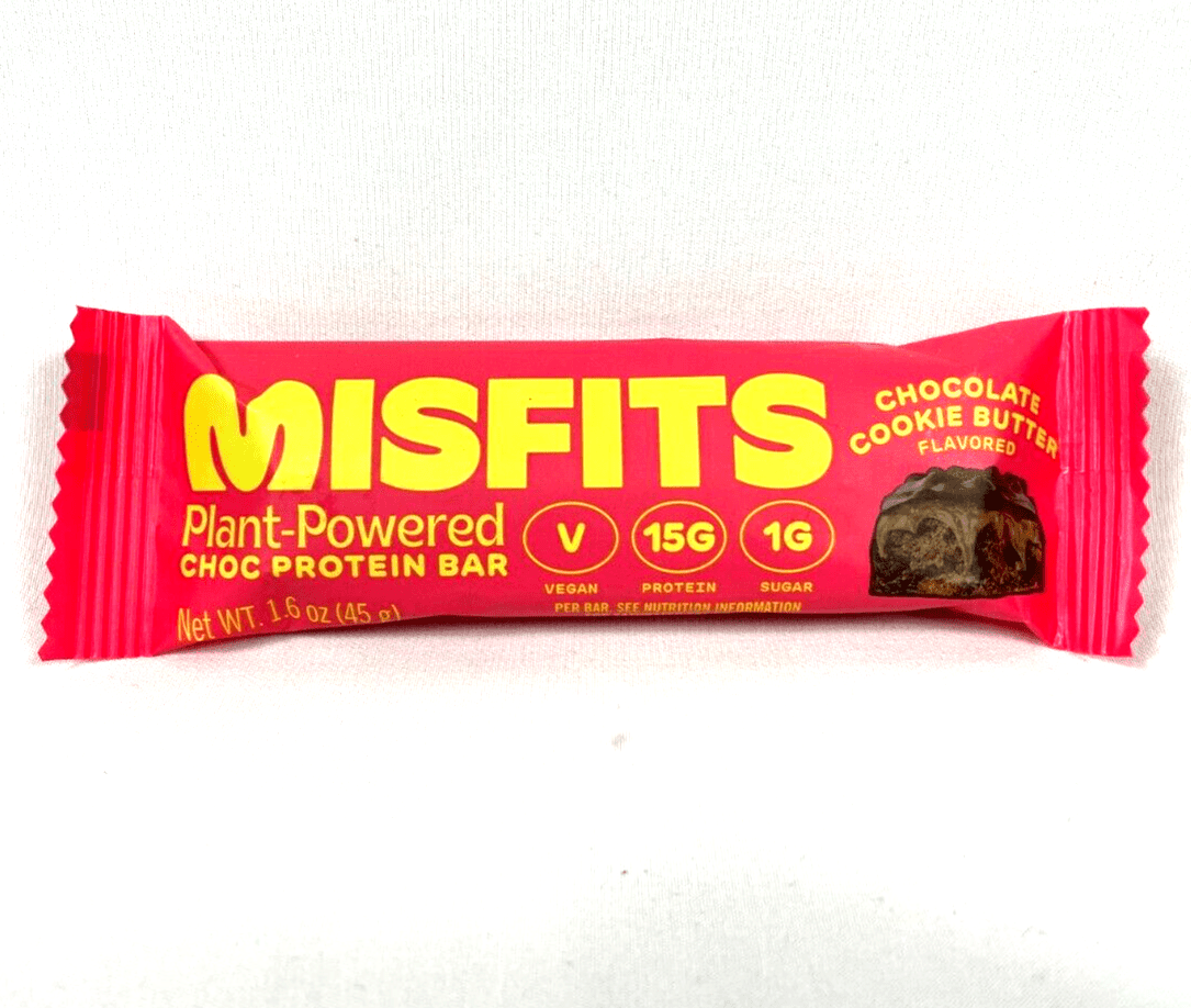 Misfits Vegan Protein Bars, 1.6oz Multiple Flavors