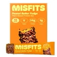 Misfits Vegan Protein Bars, HHA1 Peanut Butter Fudge Updated Recipe