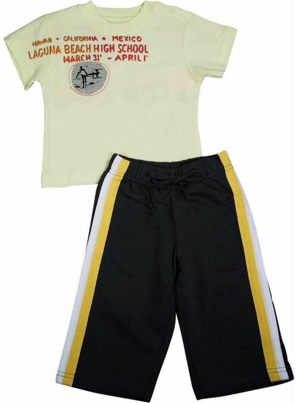 Navy Yellow Baby Clothes