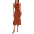 thumbnail image 1 of Misha womens  Alban Midi Dress, 6-2, Brown, 1 of 3