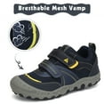 thumbnail image 1 of Mishansha Kids Hiking Shoes Boys Girls Sneakers Tennis Shoes Toddler Slip on Running Sports Gym Blue 8 toddler, 1 of 7