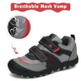 thumbnail image 1 of Mishansha Kids Hiking Shoes Boys Girls Sneakers Tennis Shoes Toddler Slip on Running Sports Gym Gray 11.5 little_kid, 1 of 7