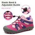 thumbnail image 1 of Mishansha Kids Sneakers Boys Girls Hiking Shoes Lightweight Velcro Tennis Shoes Toddler Running Walking Gym Red 4 little_kid, 1 of 7