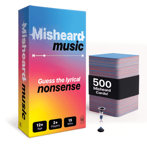 Misheard Music 2025 Edition Hilarious Music Games for Adults & Teens, by Lucky Egg