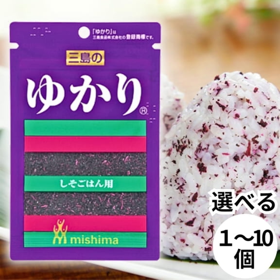 Mishima Yukari Furikake Shiso Rice Seasoning 1 Pack 100g Made in JAPAN - Tokyo Sakura Mall