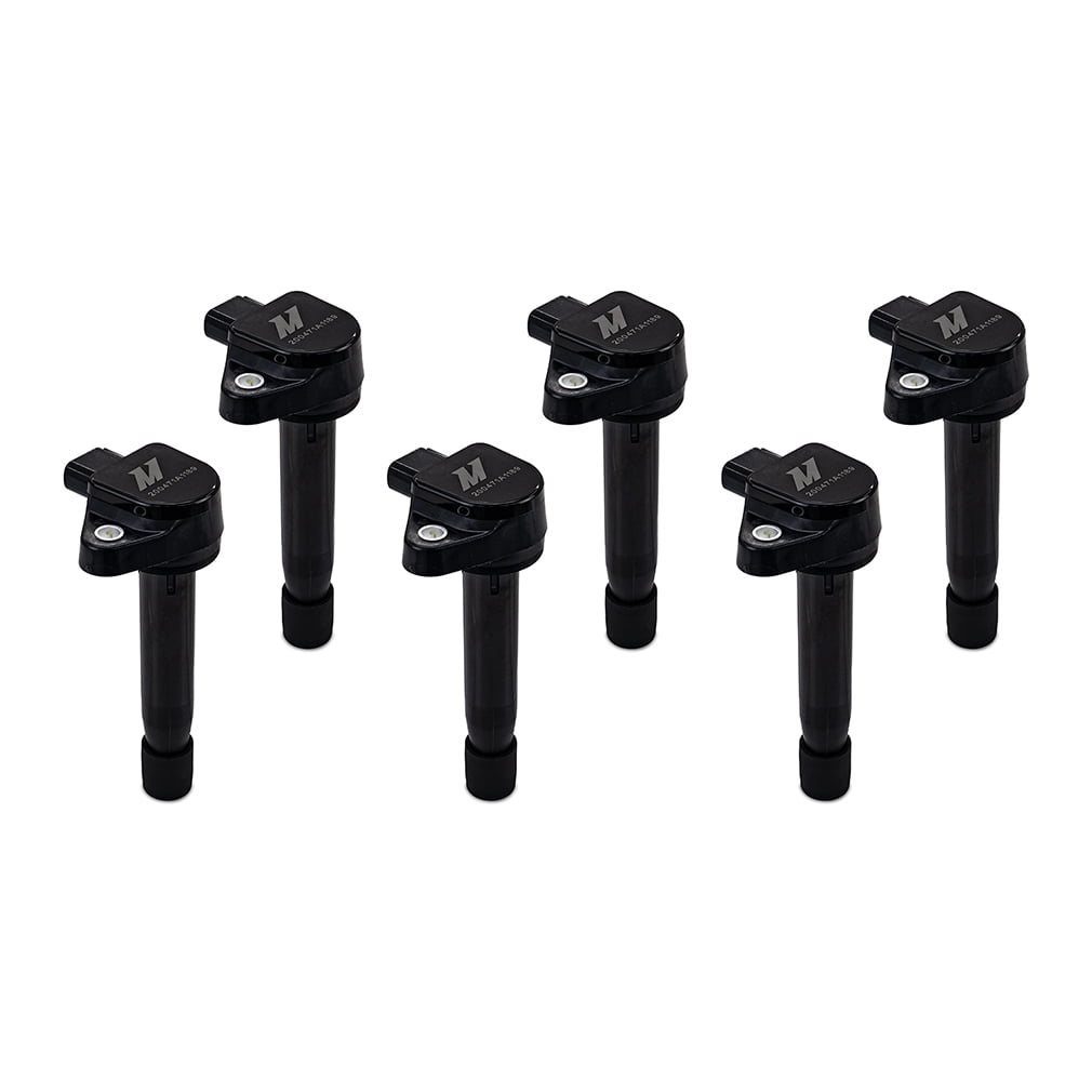Mishimoto Ignition Coil Pack, Compatible with Honda Accord 3.0L, 2000-2007, Set of 6