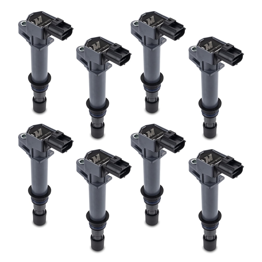 Mishimoto Ignition Coil Pack, Compatible with Dodge Ram 1500 4.7L, 2002-2007, Set of 8