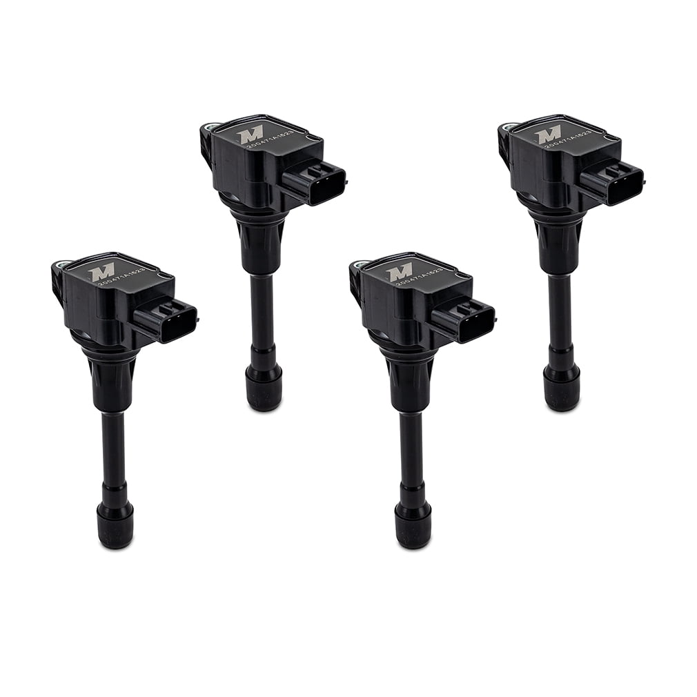 Mishimoto Ignition Coil Pack, Compatible with Nissan Altima 2.5L, 2007-2015, Set of 4