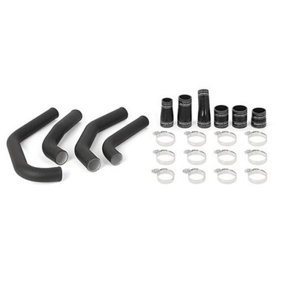 Mishimoto 15-17 Ford F-150 2.7L EcoBoost Hot-Side Intercooler Pipe Kit - Wrinkle