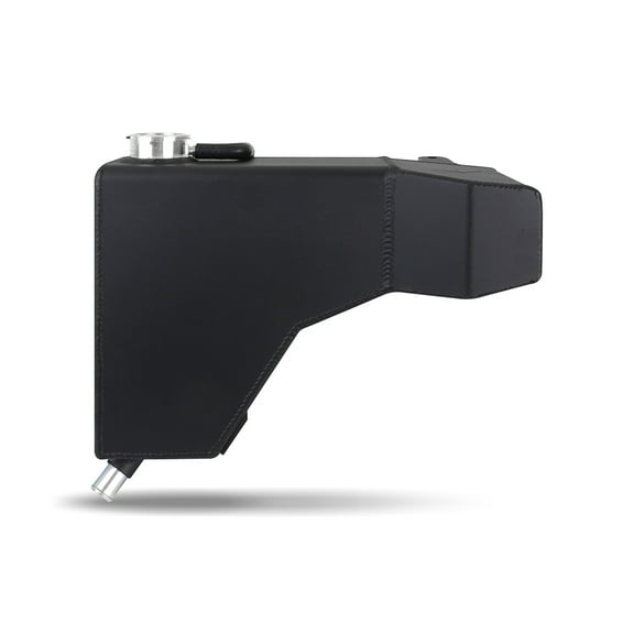 Mishimoto Aluminum Expansion Tank MMRT-SRT-15BK, Compatible with Dodge Charger/Challenger 6.4L/6.2L Hellcat 2015+, Micro-Wrinkle Black
