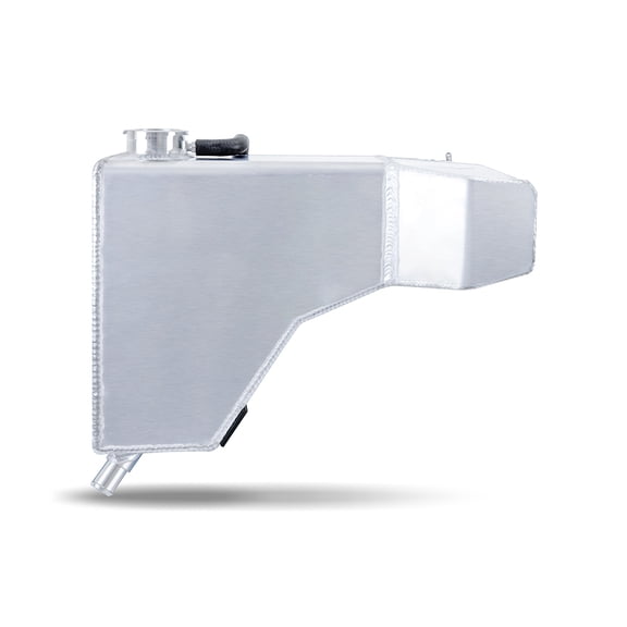 Mishimoto Aluminum Expansion Tank MMRT-SRT-15N, Compatible with Dodge Charger/Challenger 6.4L/6.2L Hellcat 2015+, Natural
