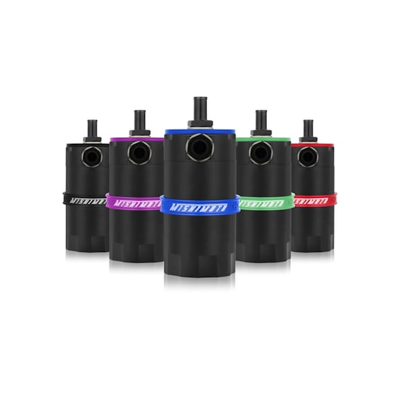 Mishimoto Baffled Oil Catch Can, Black
