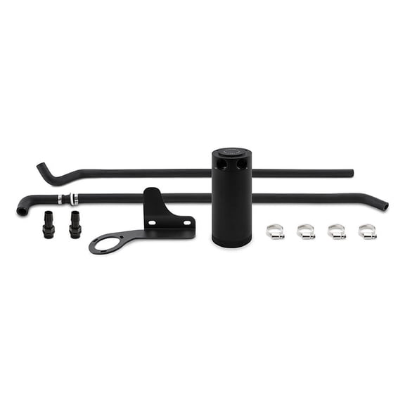 Mishimoto Baffled Oil Catch Can, PCV Side Compatible with Mazdaspeed 3 2007-2013