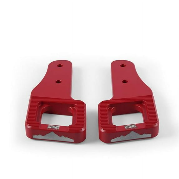 Mishimoto Borne Off-Road Billet Tow Hooks for 2017 Ford Raptor, Red