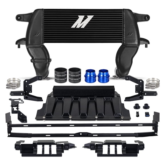 Mishimoto High-Mount Intercooler Compatible with 2021+ Ford Bronco 2.3L/2.7L, Black