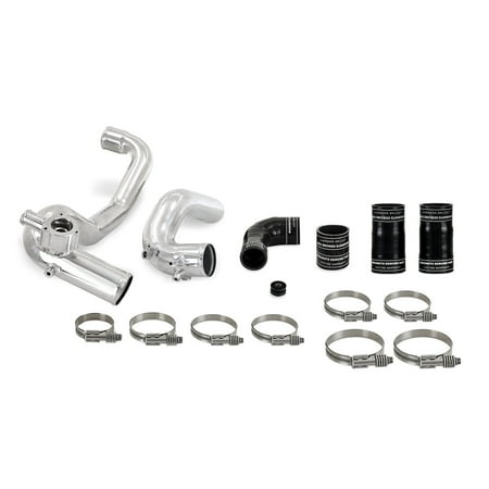 Mishimoto High-Mount Intercooler Pipe Upgrade Kit, Compatible with Ford Bronco 2.3L 2021+, Polished