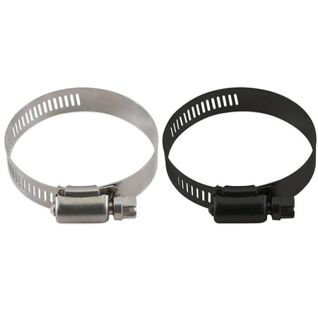 Mishimoto High-Torque Worm Gear Clamp, 1.30"-2.24" (33mm-57mm), Black, 10-Pack