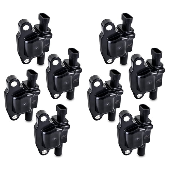 Mishimoto Ignition Coil, Compatible with Gen V LS2/LS3/LS4/LS7/LS9 Engines 2007+, Set of 8