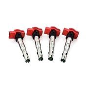 Mishimoto Ignition Coil, Set of 4, Compatible with 2006-2008 Volkswagen GTI