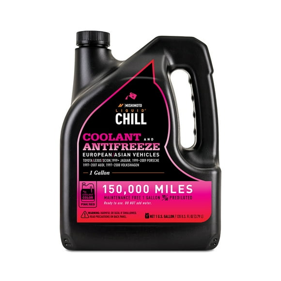 Mishimoto Liquid Chill Original Equipment Coolant, Pink/Red