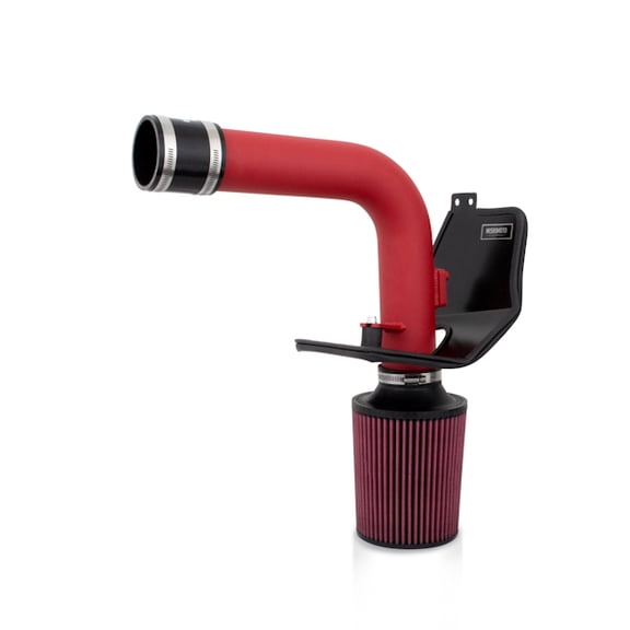Mishimoto MMAI-STI-08WRD Performance Cold-Air Intake Compatible With Subaru WRX/STI 2008-2021 Wrinkle Red