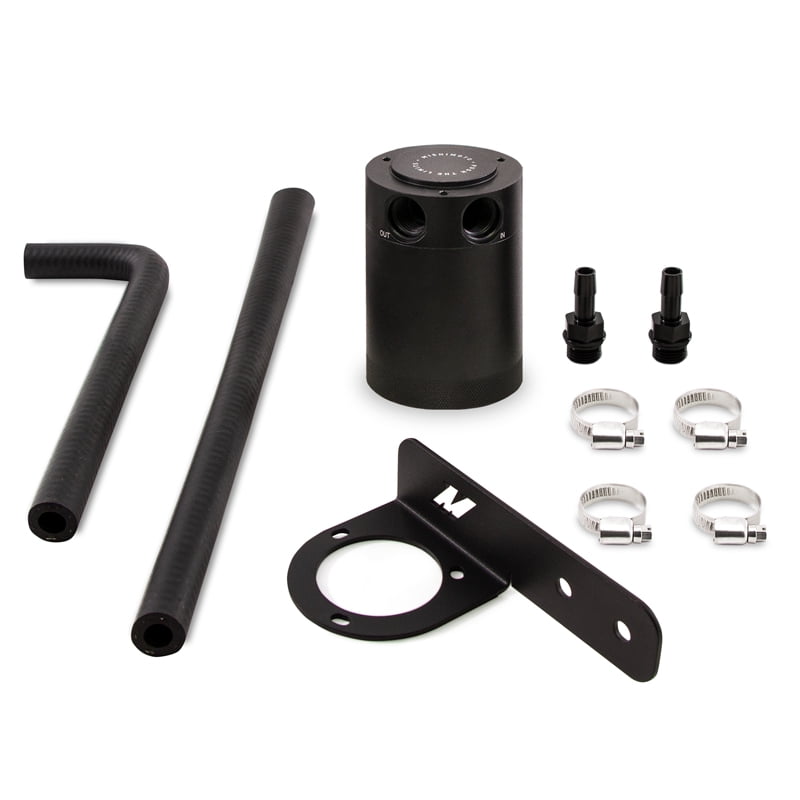 Mishimoto Baffled Oil Catch Can Fits Honda Civic 1.5 T 2016-2021 Black