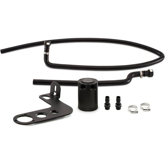 Mishimoto MMBCC-CSS-10APBE Baffled Oiled Catch Can Compatible With Chevrolet Camaro SS 2010-2015 Black
